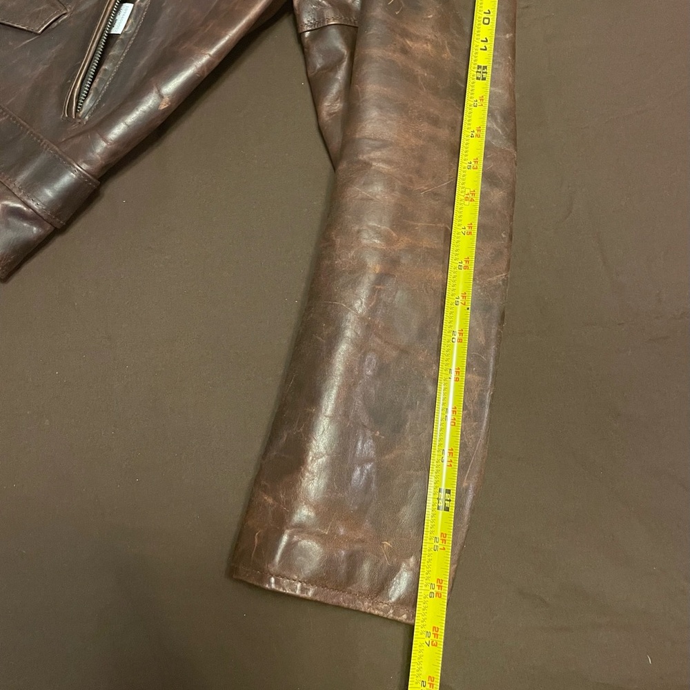 ** SOLD ** SCHOTT NYC PERFECTO MODEL 619 LIGHTWEIGHT BIKER JACKET - Picture 15 of 16